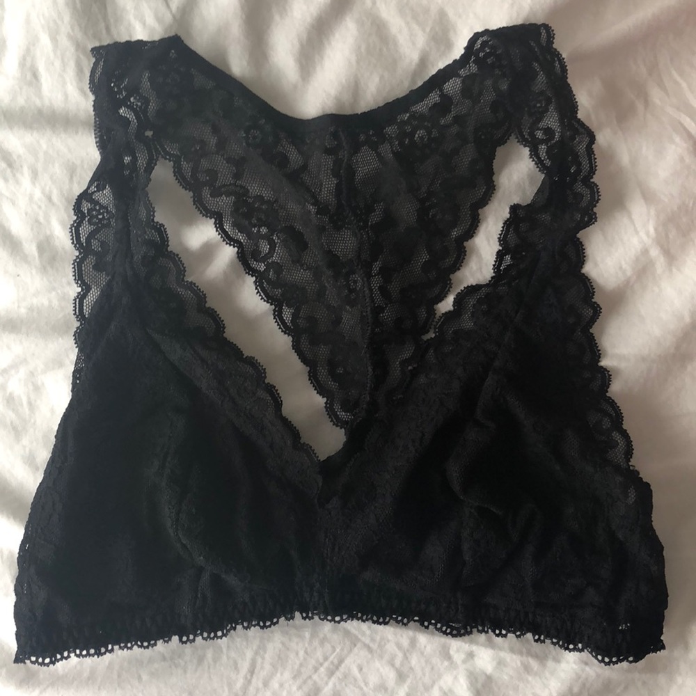 Black Victoria’s Secret Racerback Bralette